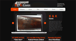 Desktop Screenshot of kkguns.com